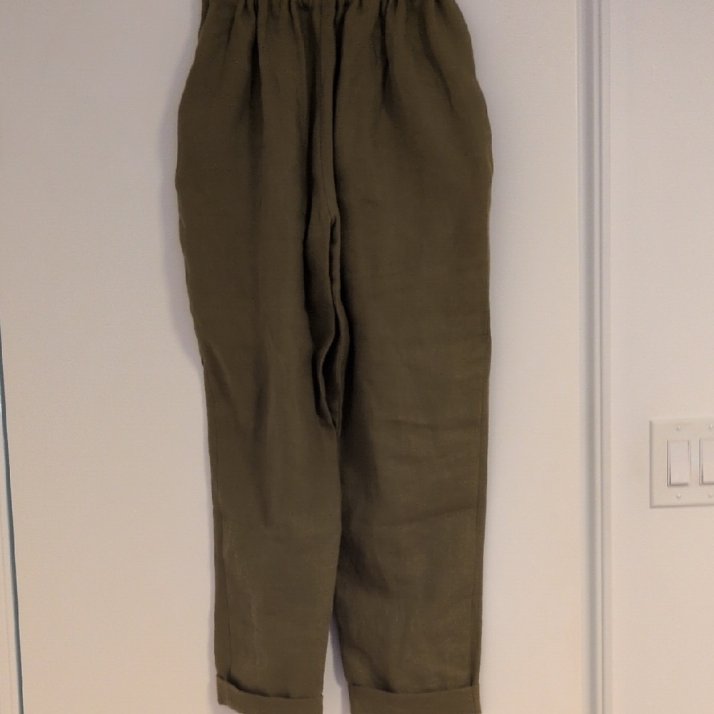 Women's Olive Green Trousers